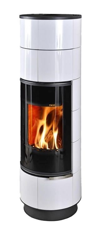 THORMA DELIA PLUS KERAMIK krbová kamna 7,5 kW, akumulační, černá/bílá F9489612011 Obrázek - Hlavní obrázek