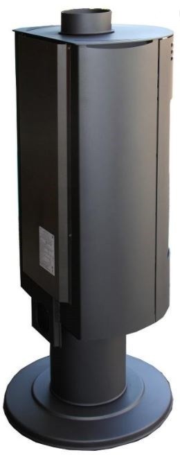 THORMA ANDORRA EXCLUSIVE krbová kamna 3,5-10,5kW, šedá F9489107011 Obrázek - fotka
