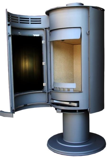 THORMA ANDORRA EXCLUSIVE krbová kamna 3,5-10,5kW, šedá F9489107011 Obrázek - fotka