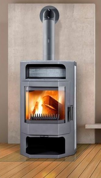 THORMA FRANKFURT krbová kamna 4,5-13,5kW, šedá F9433017011 Obrázek - fotka