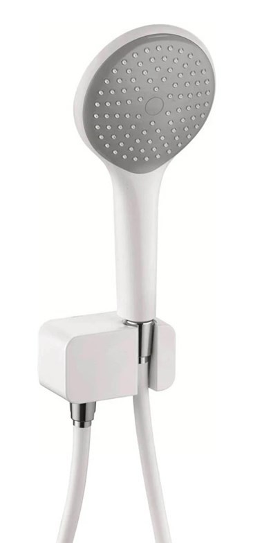 KLUDI FRESHLINE 1S sprchová souprava 3-dílná, ruční sprcha pr. 120 mm, hadice, držák, bílá 6787091-00 Obrázek - Hlavní obrázek