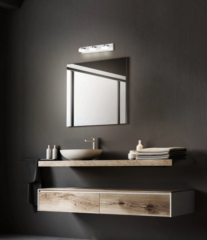 EGLO ROMENDO 1 nástěnné LED svítidlo, 3000 K, 1620 lm, 450 mm, chrom 96543 Obrázek - fotka