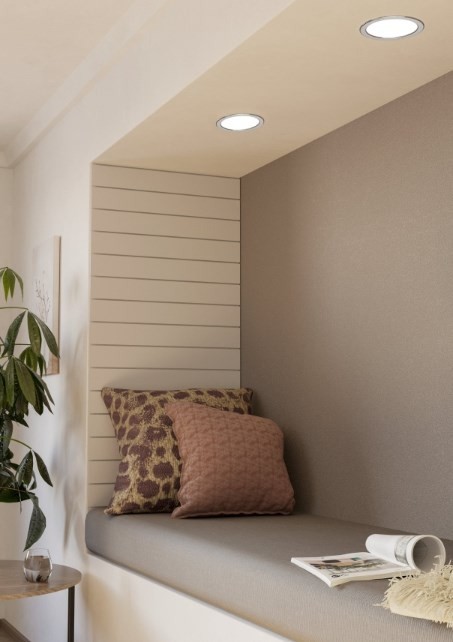 EGLO FUEVA 5 stropní LED svítidlo, 4000 K, 1350 lm, 166 mm, chrom 99209 Obrázek - fotka