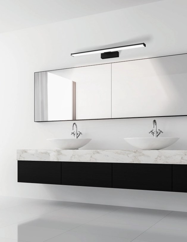 EGLO PANDELLA 1 nástěnné LED svítidlo, 4000 K, 1350 lm, 600 mm, černá 98908 Obrázek - fotka