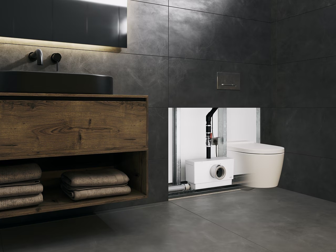 WILO DRAINLIFT MINI3-XS/WC-EF přečerpávací stanice, Hmax 9 m 6095128 Obrázek - fotka