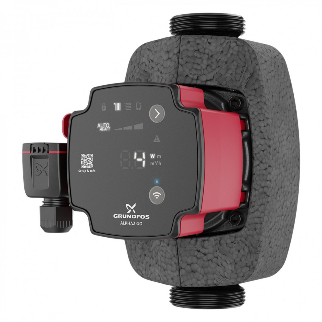 GRUNDFOS ALPHA2 GO 25-40 oběhové čerpadlo 2,7 m3/h, 180 mm 93074225 Obrázek - fotka