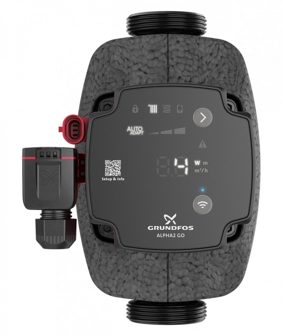 GRUNDFOS ALPHA2 GO 25-40 oběhové čerpadlo 2,7 m3/h, 180 mm 93074225 Obrázek - fotka