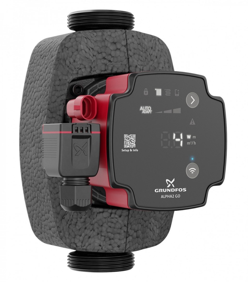 GRUNDFOS ALPHA2 GO 25-90 oběhové čerpadlo 5 m3/h, 180 mm 93074208 Obrázek - Hlavní obrázek