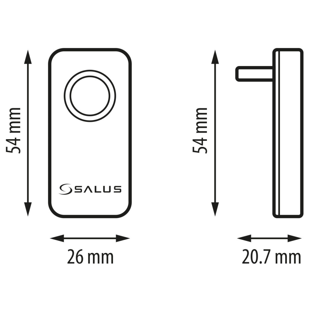 SALUS RE10RF zesilovač signálu SALUS RE10RF Obrázek - fotka