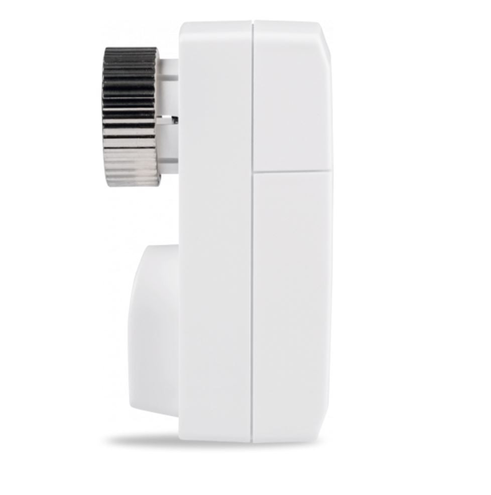 HOMEMATIC IP COMPACT termostatická hlavice, bezdrátová, programovatelná, bílá HmIP-eTRV-C-2 Obrázek - fotka