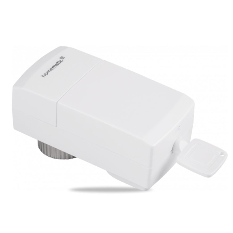 HOMEMATIC IP COMPACT termostatická hlavice, bezdrátová, programovatelná, bílá HmIP-eTRV-C-2 Obrázek - fotka