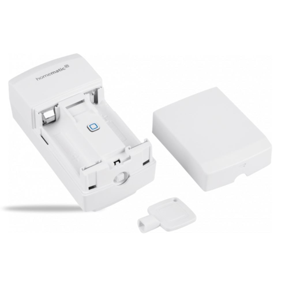 HOMEMATIC IP COMPACT termostatická hlavice, bezdrátová, programovatelná, bílá HmIP-eTRV-C-2 Obrázek - fotka