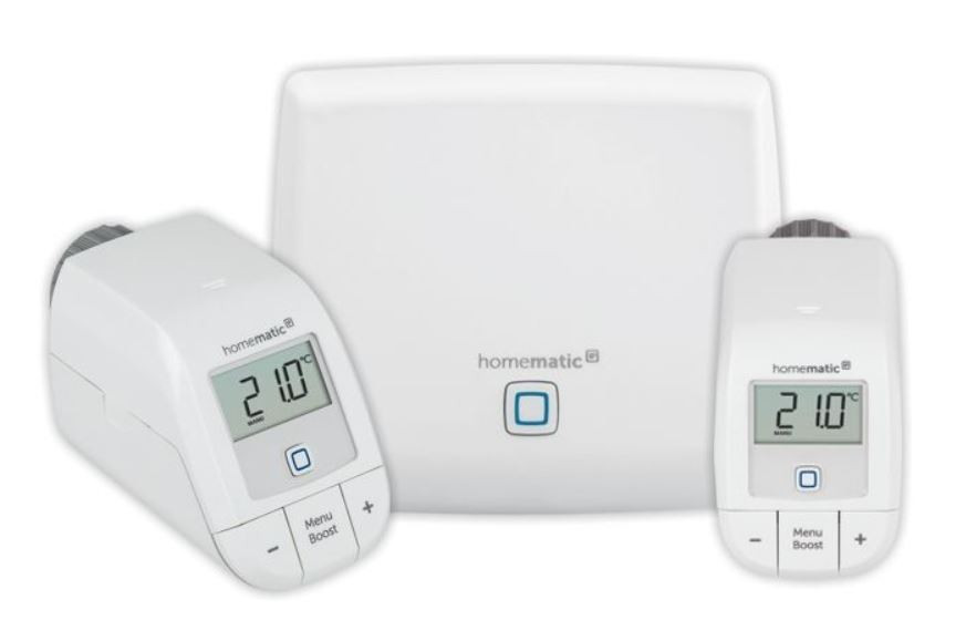 HOMEMATIC IP startovací sada pro řízení vytápění, řídící jednotka, 2x termostatická hlavice, bílá HmIP-SK16 Obrázek - Hlavní obrázek