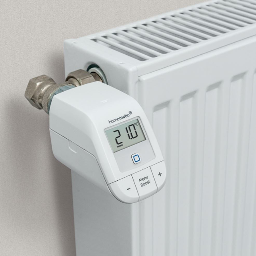 HOMEMATIC IP startovací sada pro řízení vytápění, řídící jednotka, 2x termostatická hlavice, bílá HmIP-SK16 Obrázek - fotka