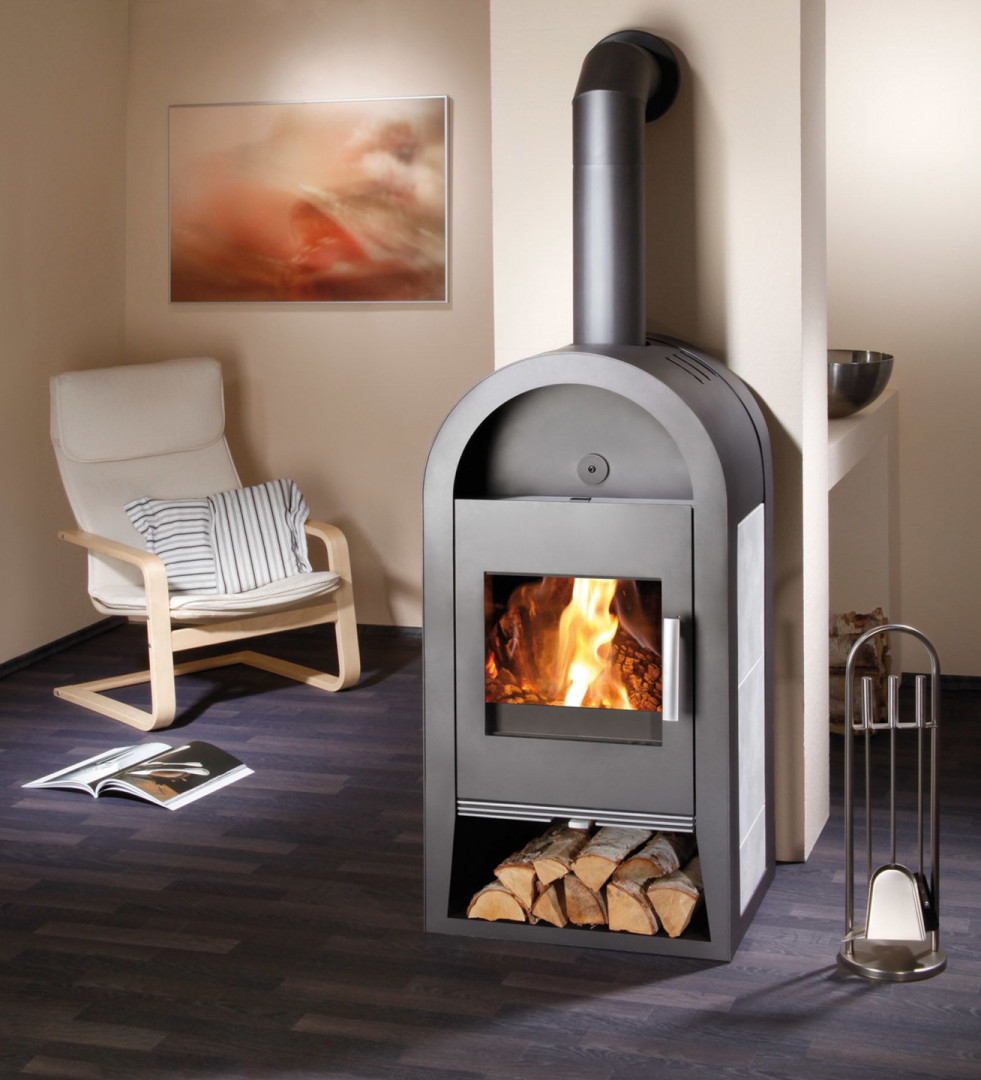 HAAS+SOHN NIVALA krbová kamna 5-15,3kW, s výměníkem, antracit/šedá 0432337010000 Obrázek - fotka