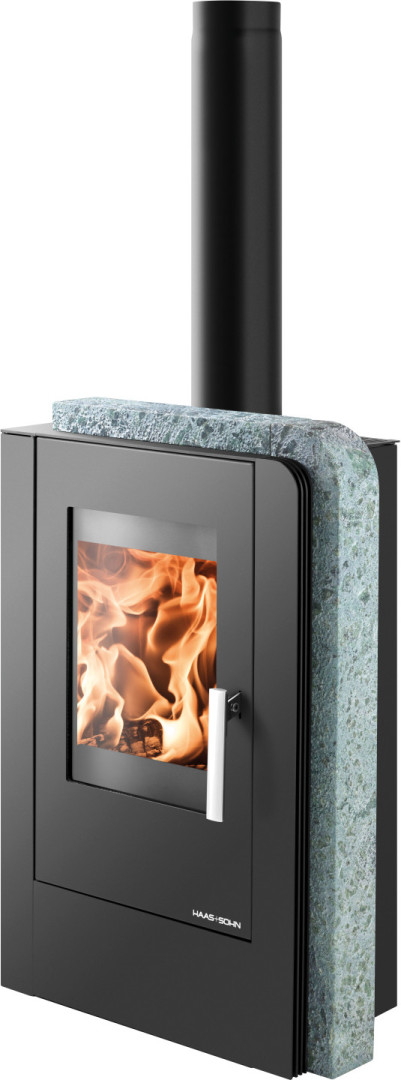 HAAS+SOHN NORDBY krbová kamna 2-6,4kW, černá/greystone 0422017520000 Obrázek - Hlavní obrázek