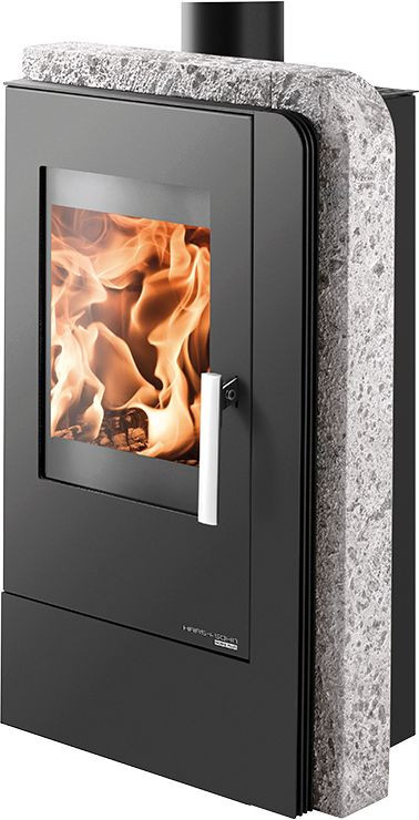 HAAS+SOHN NORDBY krbová kamna 2-6,4kW, černá/greystone 0422017520000 Obrázek - fotka