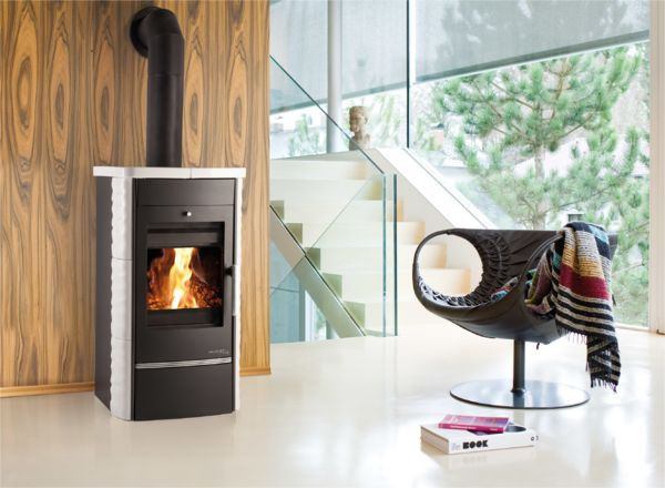 HAAS+SOHN ALYTUS II krbová kamna 3,3 -10,2kW, s výměníkem, antracit/bílá 0434517600000 Obrázek - fotka