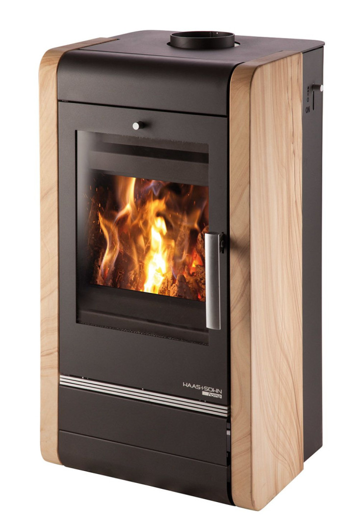 HAAS+SOHN AVESTA II krbová kamna 3,3-10,2kW, s výměníkem, černá/woodstone prestige 0434617600000 Obrázek - Hlavní obrázek