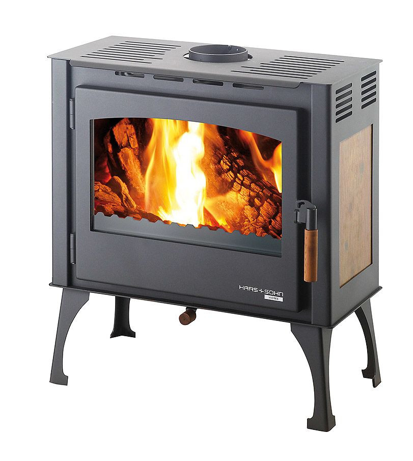 HAAS+SOHN FORESTA krbová kamna 2,7-8,1 kW, černá/dekor dřevo 0470815100000 Obrázek - Hlavní obrázek