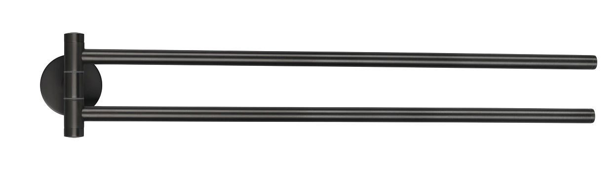 TESA MOON GRAPHITE držák ručníků 456 mm, dvojramenný, otočný, grafit 40592-00000-00 Obrázek - Hlavní obrázek