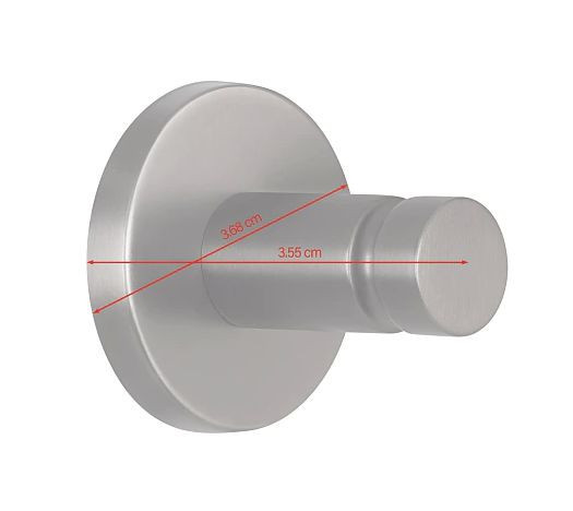 TESA MOON GRAPHITE háček na ručník, grafit 40593-00000-00 Technický nákres