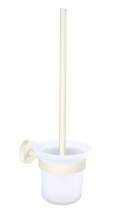 TESA MOON WHITE WC štětka, nástěnná, sklo, bílá 40571-00000-00 Obrázek - Hlavní obrázek