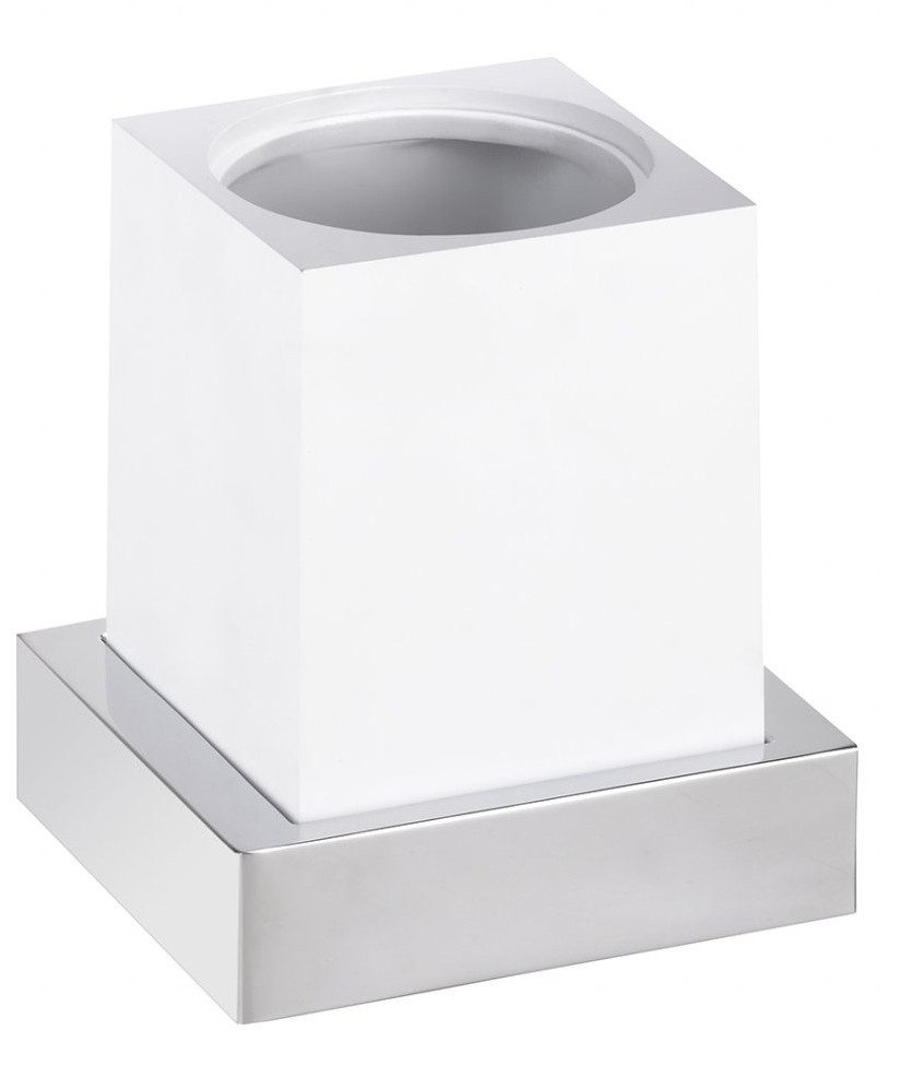 BEMETA GAMMA WC štětka, nástěnná, bílá/chrom 145513092 Obrázek - fotka