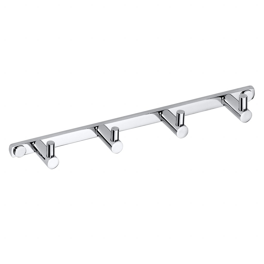 BEMETA OMEGA držák ručníků se čtyřmi háčky 270 mm, chrom 104606102 Obrázek - Hlavní obrázek