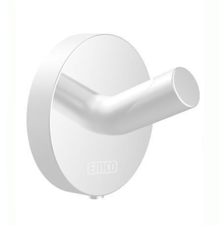 EMCO CONCEPT WHITE háček na ručník, matná bílá CW437513900 Obrázek - Hlavní obrázek