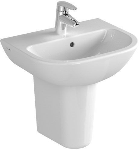 CONCEPT 200 polosloup pro umývátko, alpská bílá 5280L003-7200(7201) Obrázek - fotka