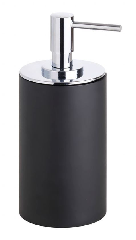 BEMETA GAMMA dávkovač tekutého mýdla 250 ml, polyresin, chrom/matná černá 145609320 Obrázek - Hlavní obrázek