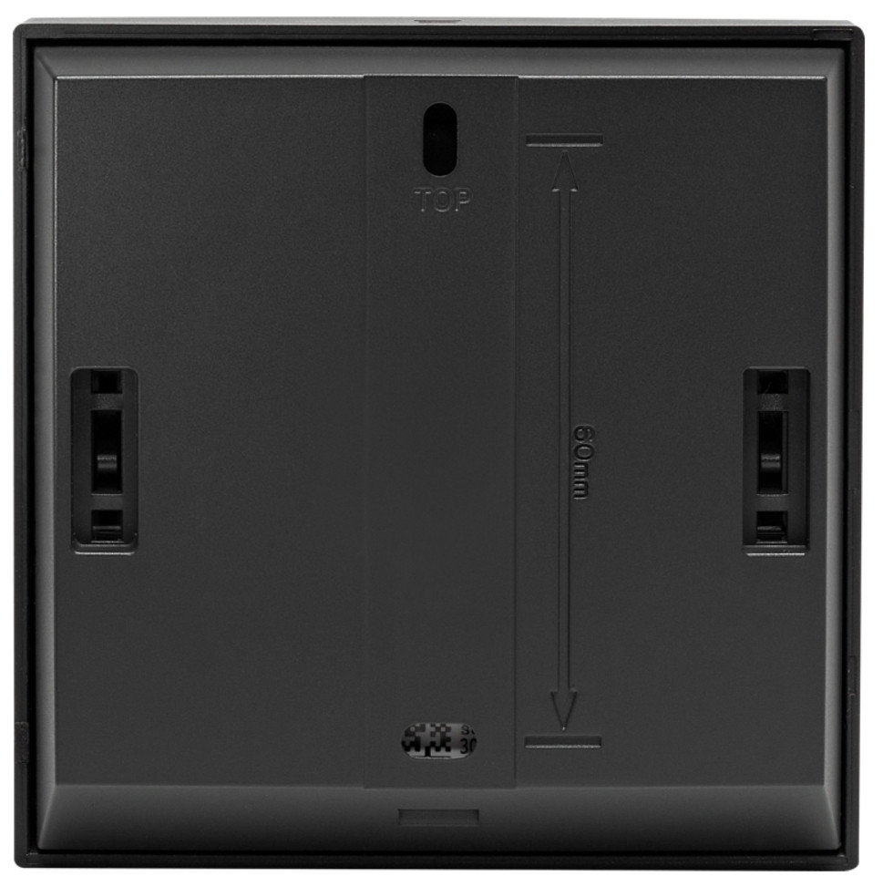 HOMEMATIC IP BASIC prostorový termostat, s čidlem vlhkosti, bezdrátový, antracitová HmIP-WTH-B-A Obrázek - fotka