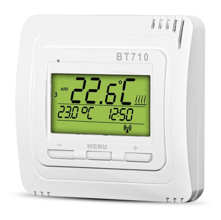 ELEKTROBOCK prostorový termostat, bezdrátový, bílá BT710 Obrázek - Hlavní obrázek