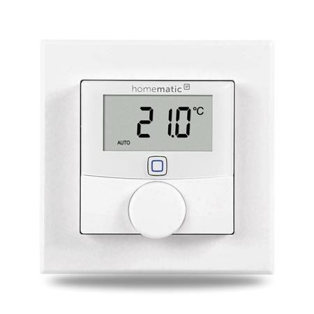 HOMEMATIC IP prostorový termostat, s čidlem vlhkosti a spínaným výstupem, drátový HmIP-BWTH Obrázek - Hlavní obrázek