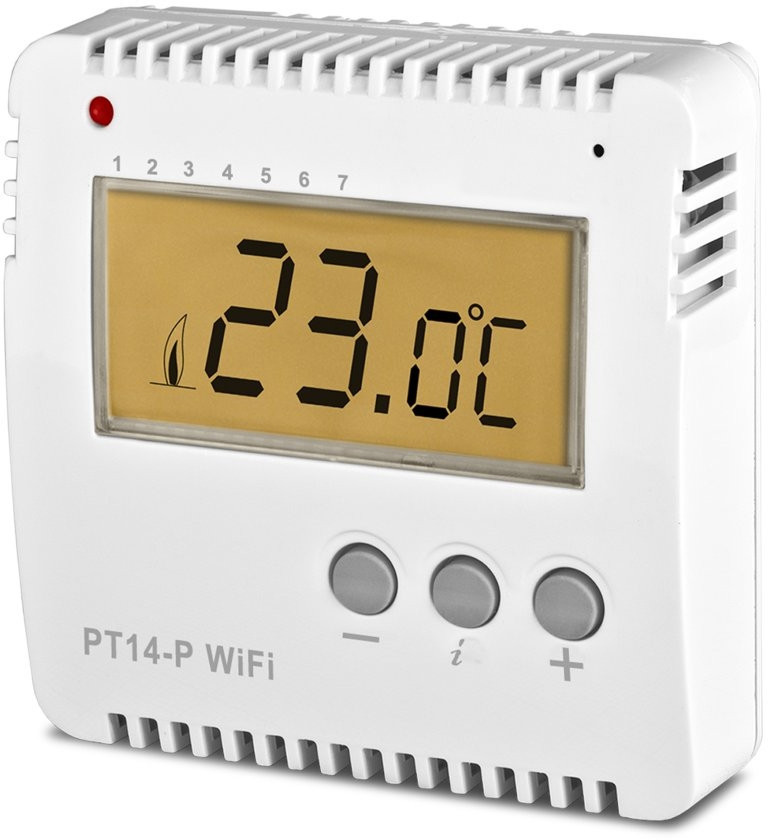 ELEKTROBOCK prostorový termostat, pro elektrické topení, drátový, Wi-Fi PT14-P-WIFI Obrázek - Hlavní obrázek