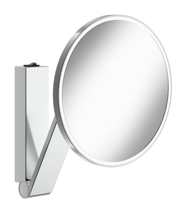 KEUCO ILOOK_MOVE kosmetické zrcátko 212 mm, zvětšovací, s osvětlením, chrom 17612019004 Obrázek - Hlavní obrázek
