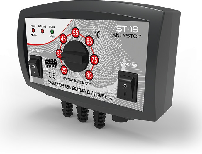 TECH CONTROLLERS EU-19 regulátor pro ovládání oběhového čerpadla WG.14.0044 Obrázek - Hlavní obrázek