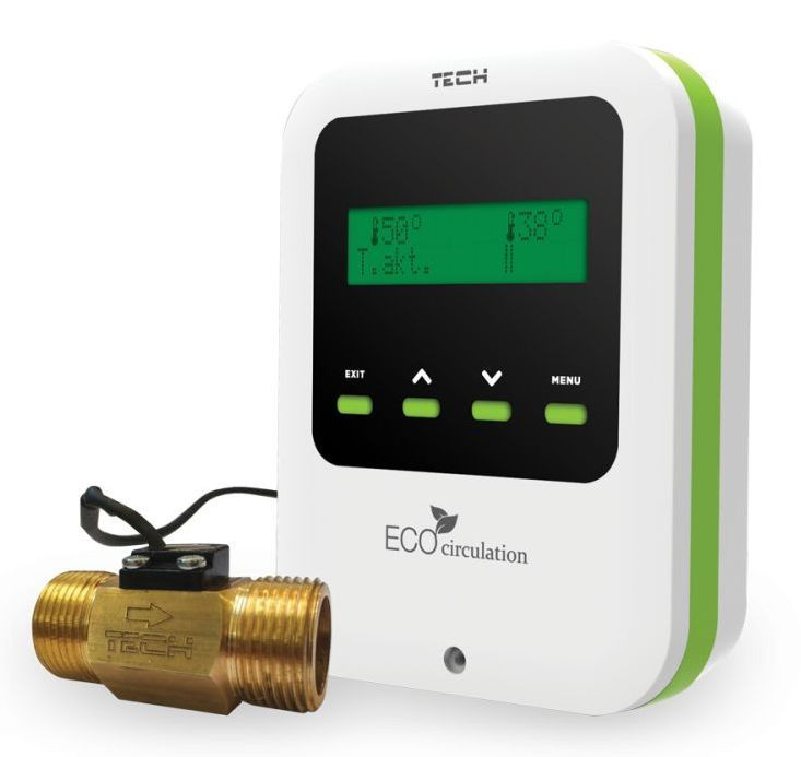 TECH CONTROLLERS EU-11 regulátor pro ovládání cirkulačního čerpadla TUV WG.11.0043 Obrázek - fotka