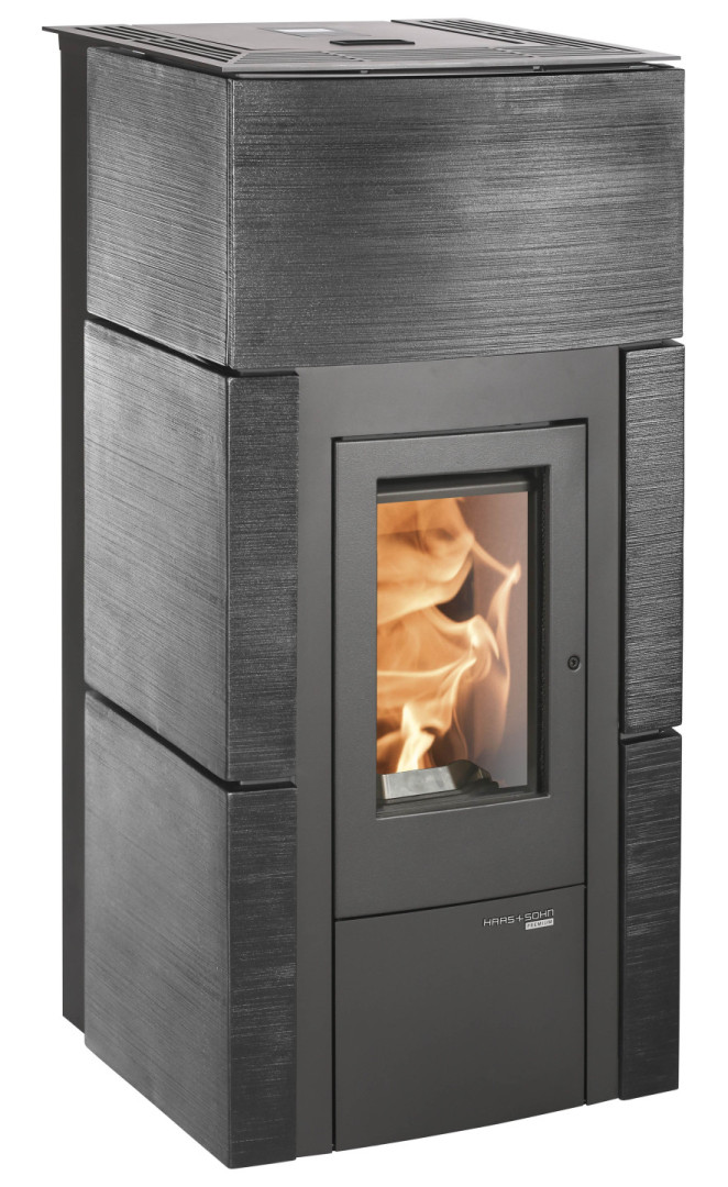 HAAS+SOHN HSP 6 RUEDA C PGI peletová kamna 2,4-8,3 kW, s WLAN modulem, metalická 0546532750000 Obrázek - Hlavní obrázek
