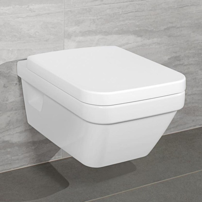 VILLEROY & BOCH ARCHITECTURA závěsné WC, CeramicPlus, bílá Alpin 568510R1 Obrázek - fotka