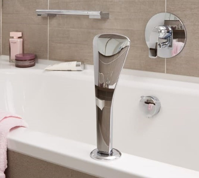 KLUDI BALANCE vanová podomítková baterie, s přepínačem, chrom 526500575 Obrázek - fotka