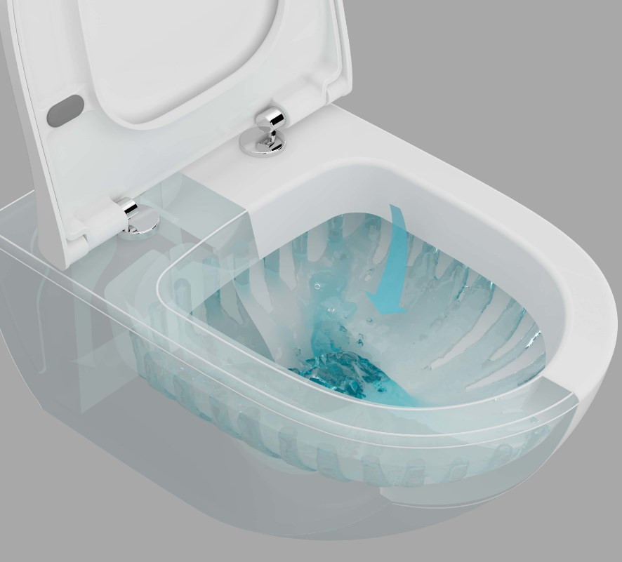 VITRA SENTO závěsné WC 4337B003-0075 Obrázek - fotka