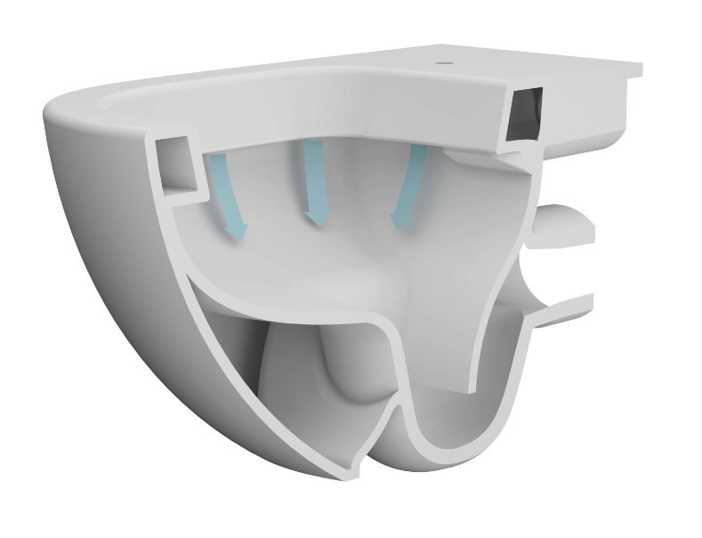 VITRA SENTO závěsné WC 4337B003-0075 Obrázek - fotka