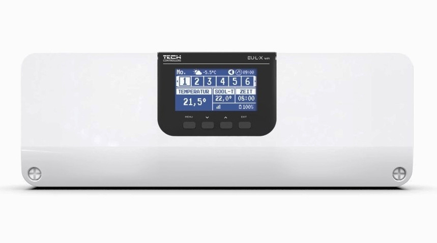 TECH CONTROLLERS EU-L-X WIFI univerzální regulátor pro termoelektrické pohony, s Wi-Fi modulem WG.20.0158 Obrázek - Hlavní obrázek