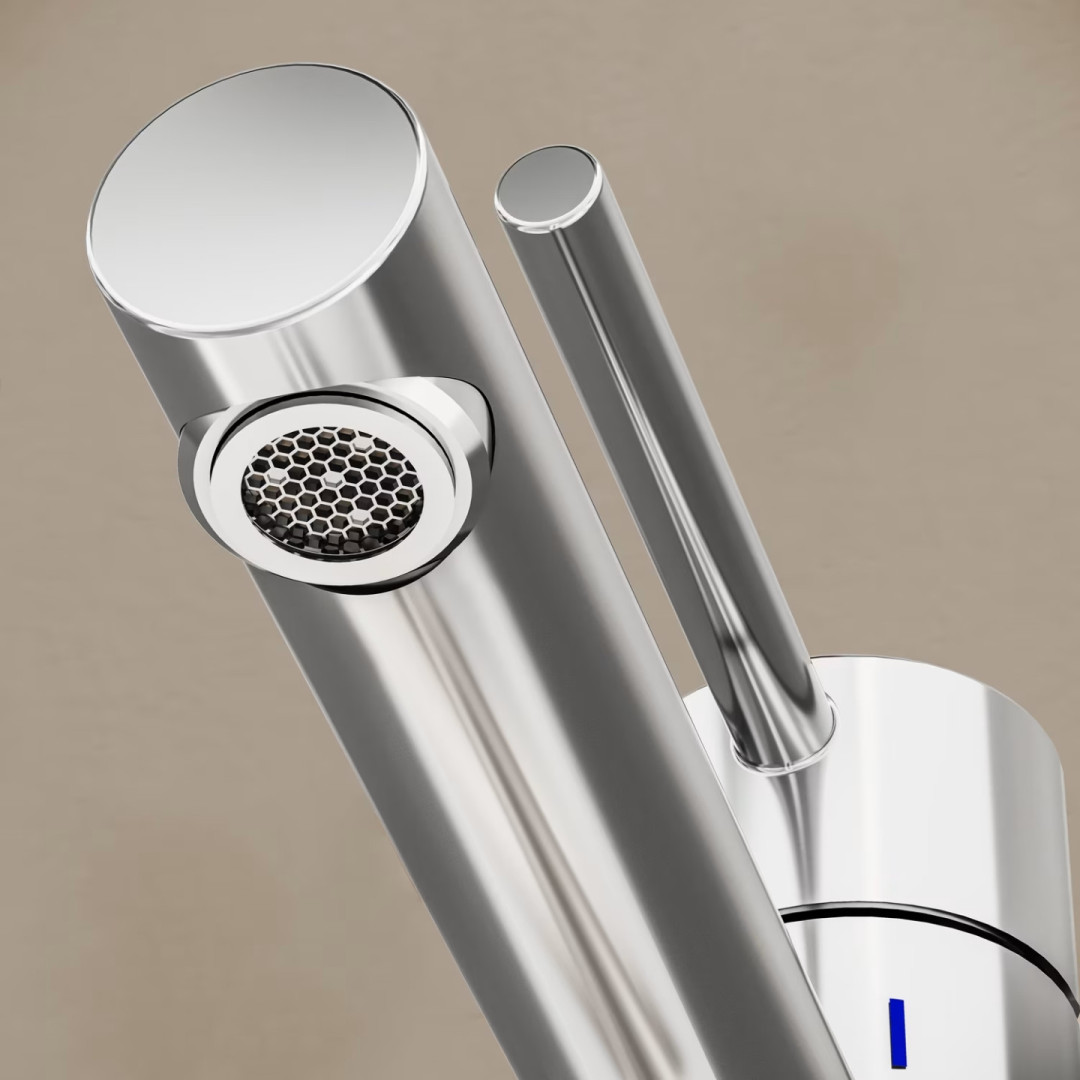 VITRA ORIGIN umyvadlová stojánková baterie, chrome A42556 Obrázek - fotka