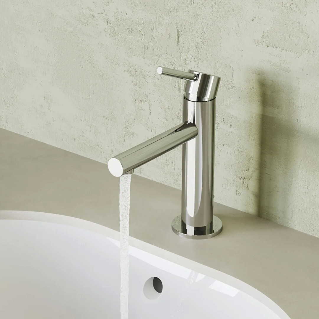 VITRA ORIGIN umyvadlová stojánková baterie, s odtokovou soupravou, chrome A42568 Obrázek - fotka