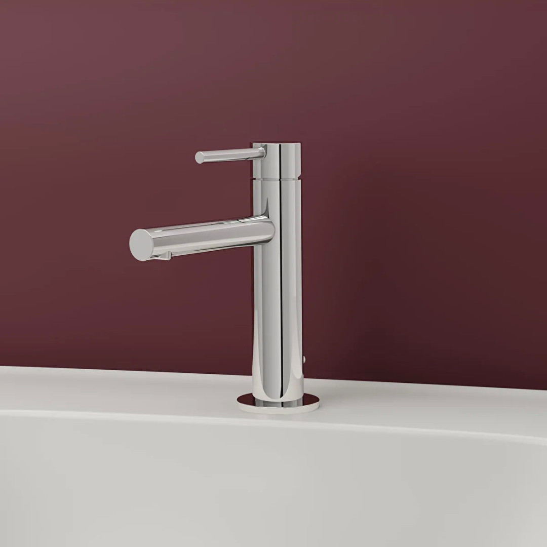 VITRA ORIGIN umyvadlová stojánková baterie, s odtokovou soupravou, chrome A42568 Obrázek - fotka
