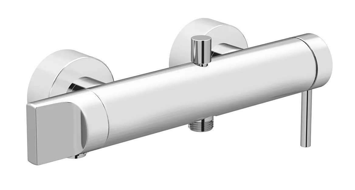 VITRA ORIGIN vanová nástěnná baterie, s přepínačem, chrom A42619 Obrázek - Hlavní obrázek