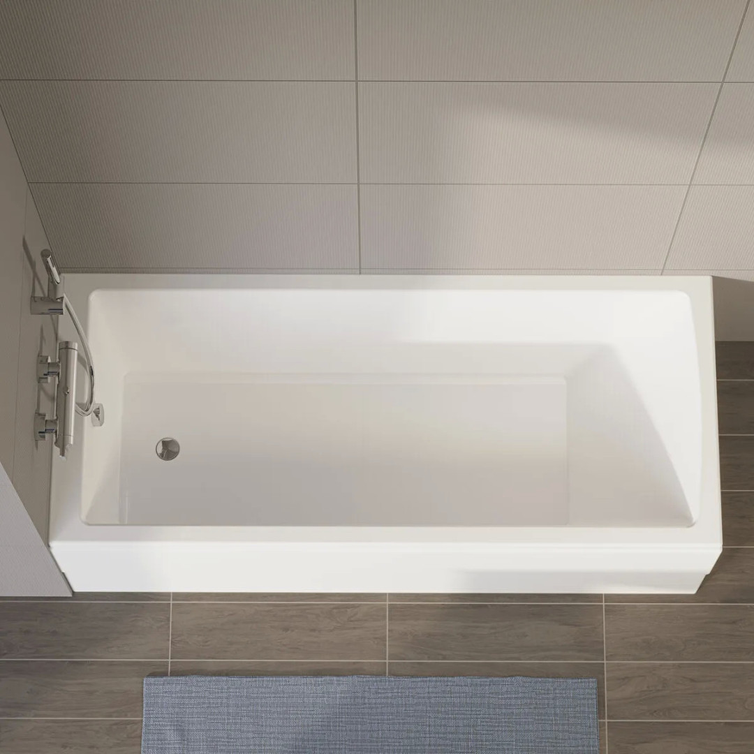 VITRA ORIGIN vanová nástěnná baterie, s přepínačem, chrom A42619 Obrázek - fotka